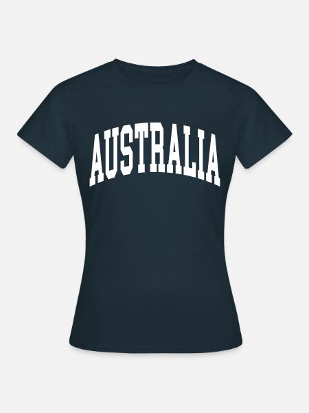 Australia - Frauen T-Shirt - Navy