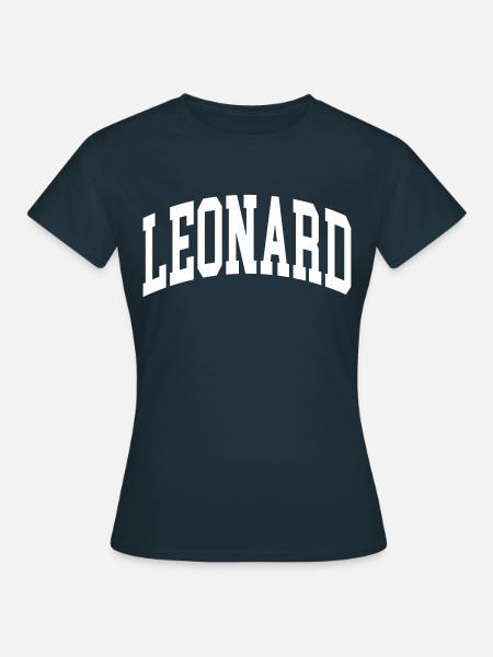 Leonard - Frauen T-Shirt - Navy