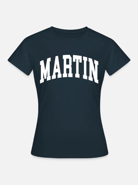 Martin - Frauen T-Shirt - Navy