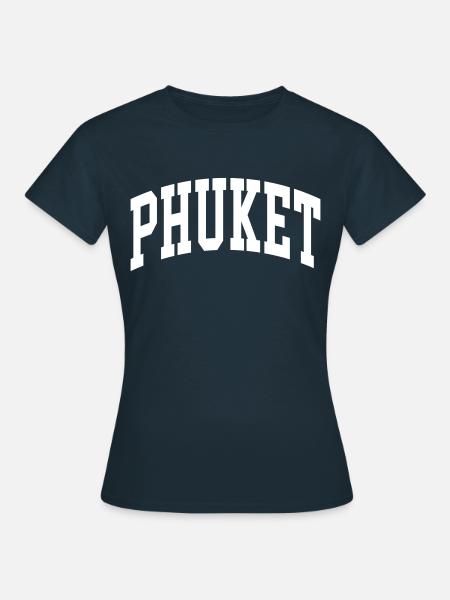 Phuket - Frauen T-Shirt - Navy
