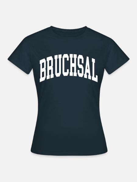 Bruchsal - Frauen T-Shirt - Navy