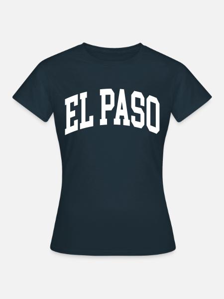 El Paso - Frauen T-Shirt - Navy