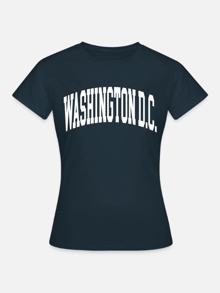 Washington D.C. - Frauen T-Shirt - Navy