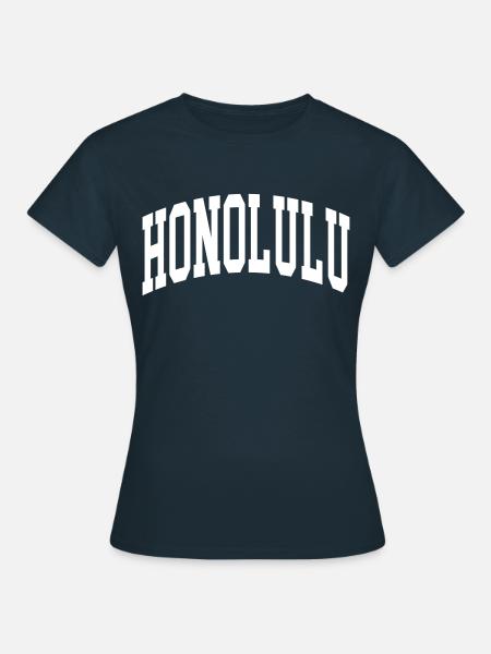 Honolulu - Frauen T-Shirt - Navy