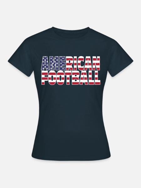 American Football - Frauen T-Shirt - Navy