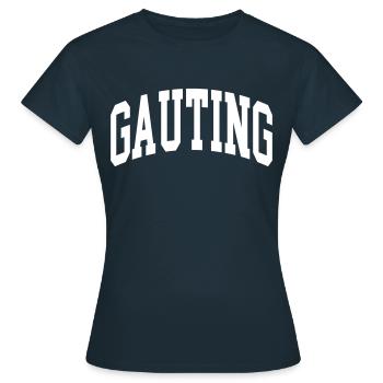 Gauting - Women's T-Shirt - navy - Front - AI Model Female 172 dark (172cm)