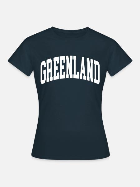 Greenland - Frauen T-Shirt - Navy