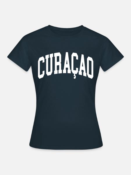 Curaçao - Frauen T-Shirt - Navy