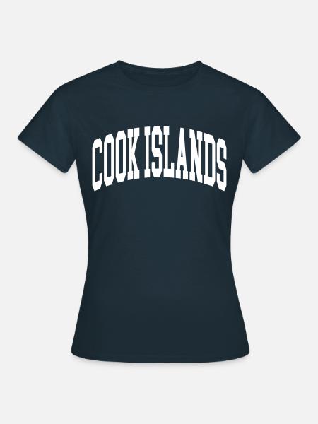 Cook Islands - Frauen T-Shirt - Navy