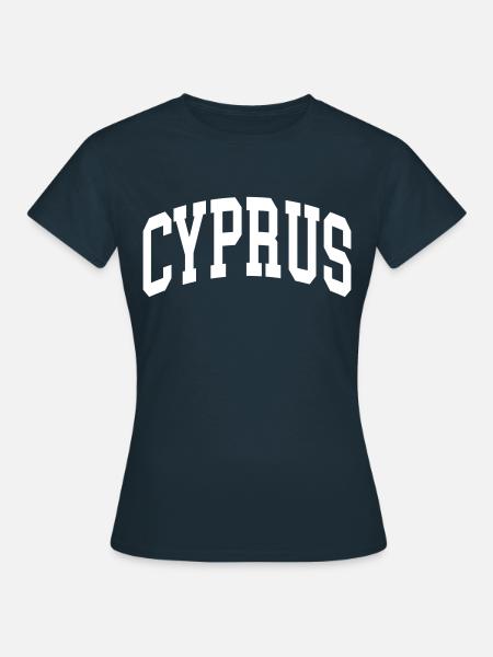 Zypern - Frauen T-Shirt - Navy