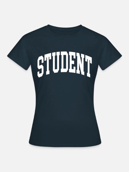 Student - Frauen T-Shirt - Navy