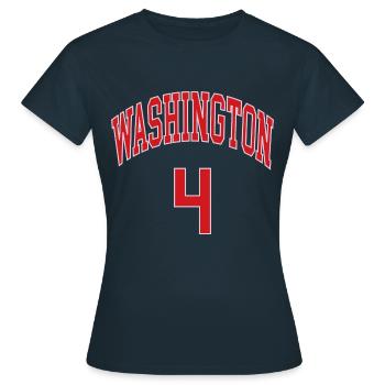 Washington 4 - T-shirt Femme - marine - Devant - AI Model Female 172 dark (172cm)