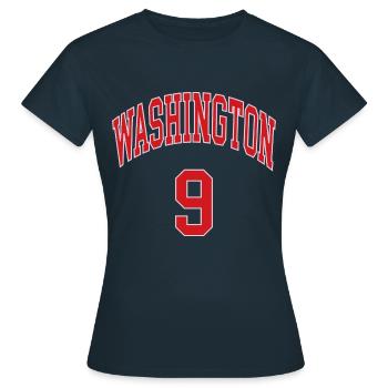 Washington 9 - T-shirt Femme - marine - Devant - AI Model Female 172 dark (172cm)
