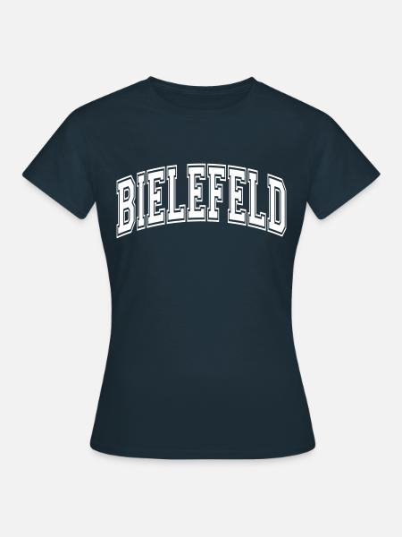 Bielefeld - Frauen T-Shirt - Navy