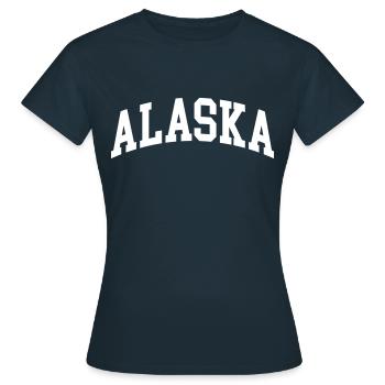 Alaska - T-shirt Femme - marine - Devant - AI Model Female 172 dark (172cm)