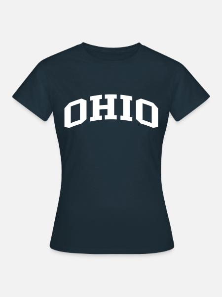 Ohio - Frauen T-Shirt - Navy