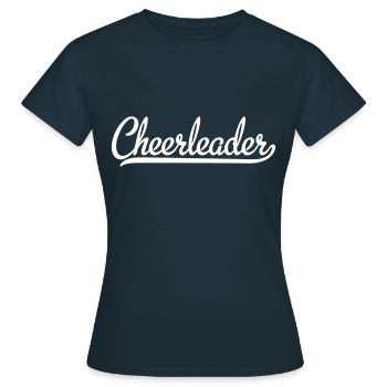 cheerleader - T-shirt Femme - marine - Devant - AI Model Female 172 dark (172cm)