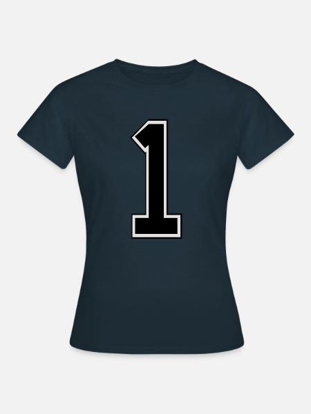 No 1 - Frauen T-Shirt - Navy