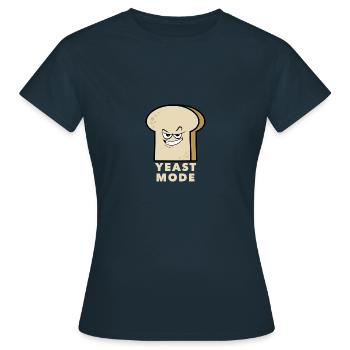 Boulangerie Boulangerie Levain, Mode levure - T-shirt Femme - marine - Devant - AI Model Female 172 dark (172cm)