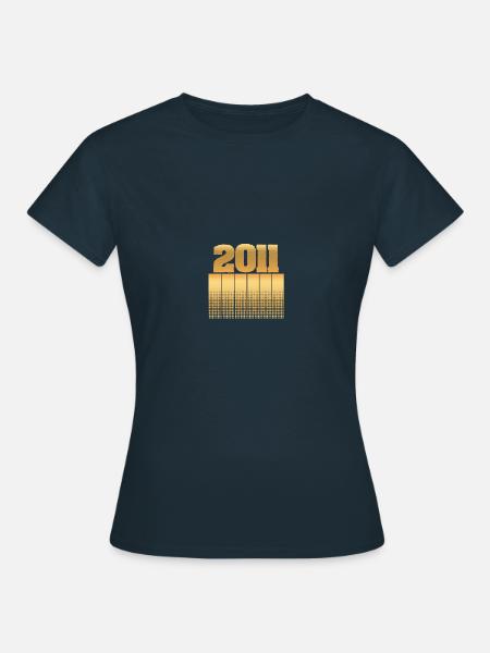 2011 - Frauen T-Shirt - Navy