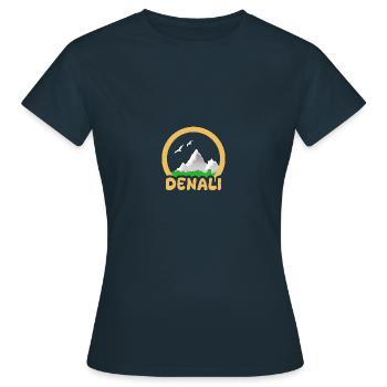 Trekking Denali - Women's T-Shirt - navy - Front - AI Model Female 172 dark (172cm)