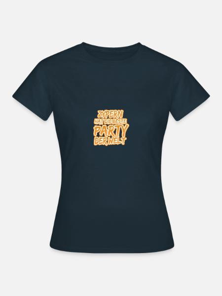 Zypern Zypern - Frauen T-Shirt - Navy