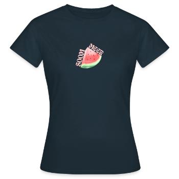 SooMeer! - Frauen T-Shirt - Navy - Vorne - AI Model Female 172 dark (172cm)