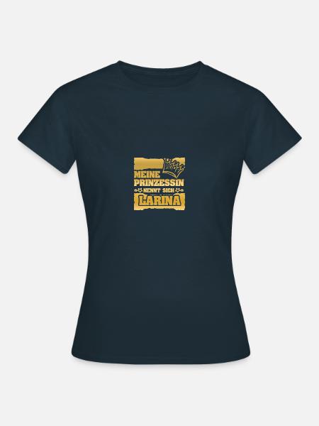 Mädchenname Larina - Frauen T-Shirt - Navy