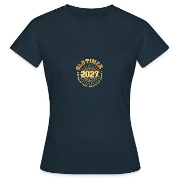 Award 2027 - Women's T-Shirt - navy - Front - AI Model Female 172 dark (172cm)