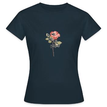 Pour moi, tu es parfait - Cadeau pour tes proches - T-shirt Femme - marine - Devant - AI Model Female 172 dark (172cm)