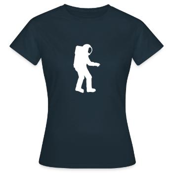 Astronaute - T-shirt Femme - marine - Devant - AI Model Female 172 dark (172cm)