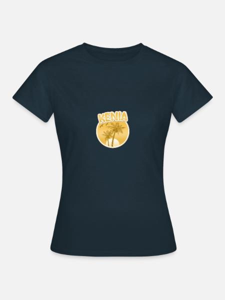 Urlaub Kenia - Frauen T-Shirt - Navy