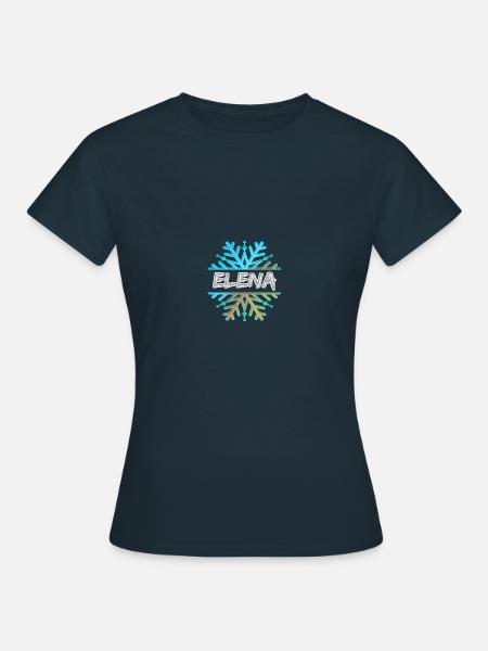 Geschenk für Elena - Frauen T-Shirt - Navy