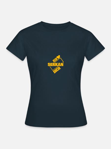 Couple Serkan - Frauen T-Shirt - Navy