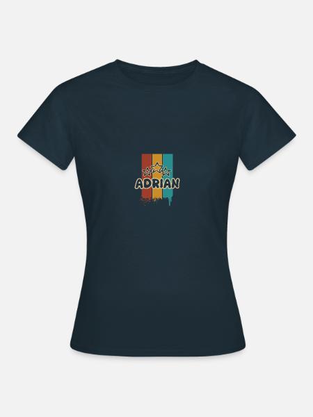 Adrian - Frauen T-Shirt - Navy