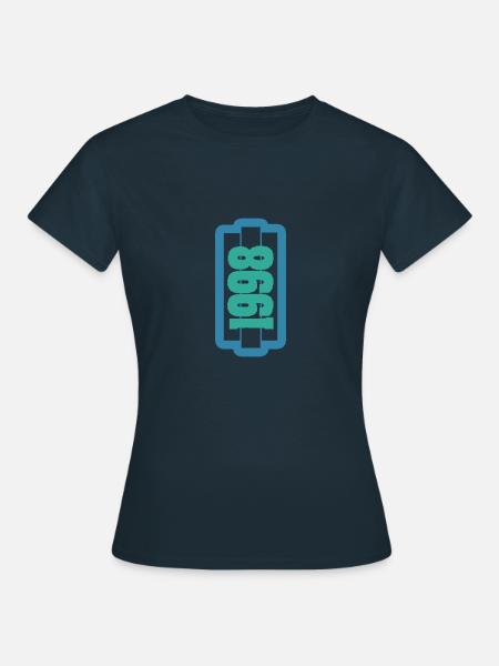 Witzig 1998 - Frauen T-Shirt - Navy