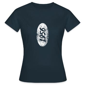 Leisure 1956 - Women's T-Shirt - navy - Front - AI Model Female 172 dark (172cm)