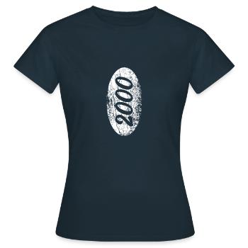 Frei 2000 - Frauen T-Shirt - Navy - Vorne - AI Model Female 172 dark (172cm)