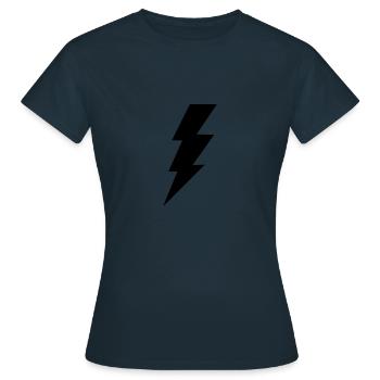 Tonnerre de choc - T-shirt Femme - marine - Devant - AI Model Female 172 dark (172cm)