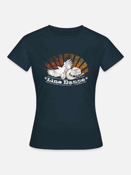linedance - Frauen T-Shirt - Navy