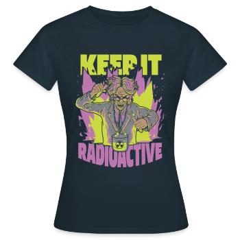 Physicien physicien - T-shirt Femme - marine - Devant - AI Model Female 172 dark (172cm)