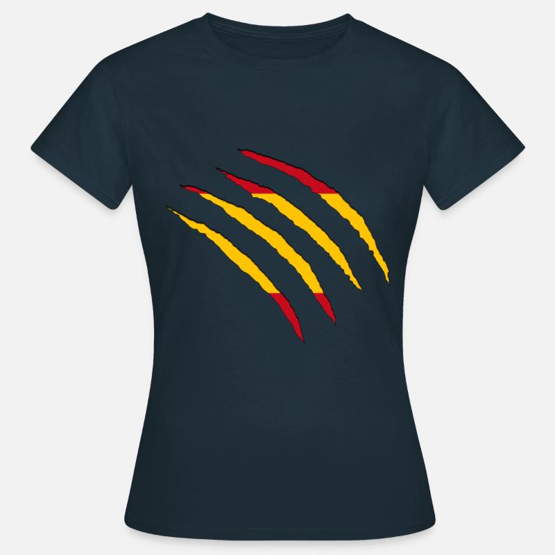 España Spain Spanien - Frauen T-Shirt - Navy
