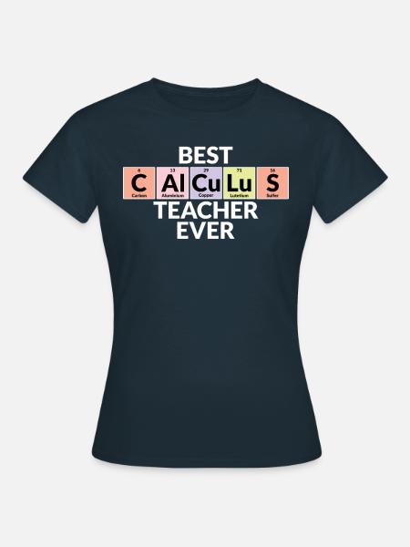 Bester Mathematiklehrer Aller Zeiten - Frauen T-Shirt - Navy