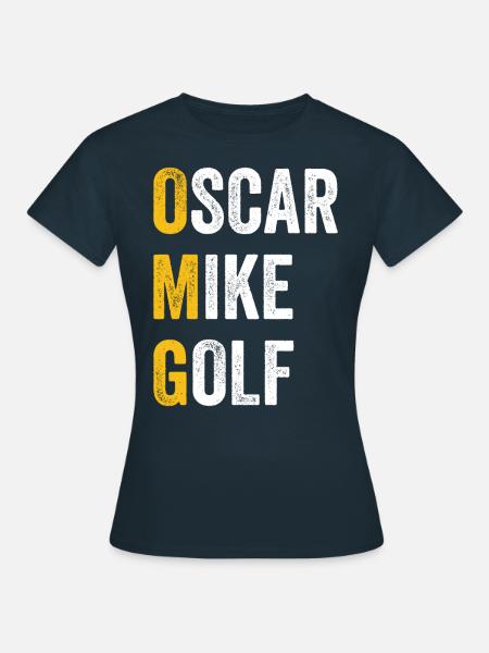 Computer-Chat-Oscar - Frauen T-Shirt - Navy