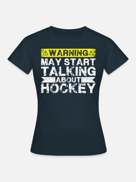 Apropos Eishockey - Frauen T-Shirt - Navy