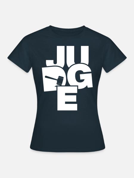 Berufsarbeitsarbeit - Richter - Frauen T-Shirt - Navy