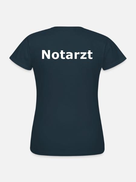 Notarzt - Frauen T-Shirt - Navy