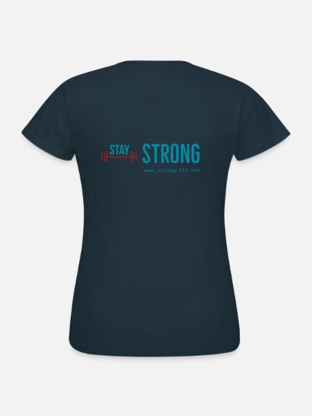 StayStrong fit - Frauen T-Shirt - Navy