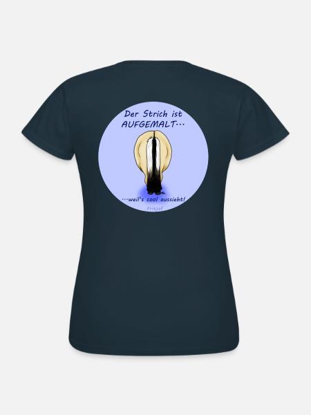 Aalstrich - Frauen T-Shirt - Navy