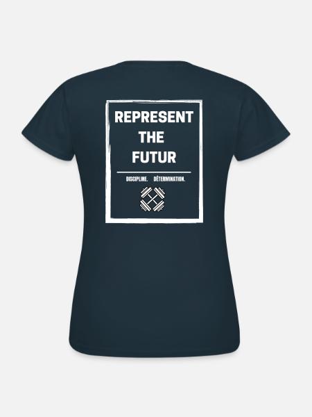 represent the futur - T-shirt Femme - marine